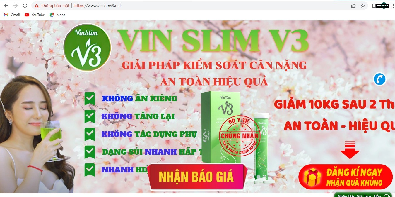 Viên uống giảm cân bán tràn lan được quảng cáo như "thần dược"