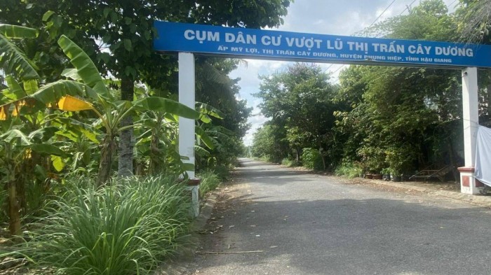 Nhiều sai phạm trong thu hồi đất tại dự án tái định cư vượt lũ ở Hậu Giang