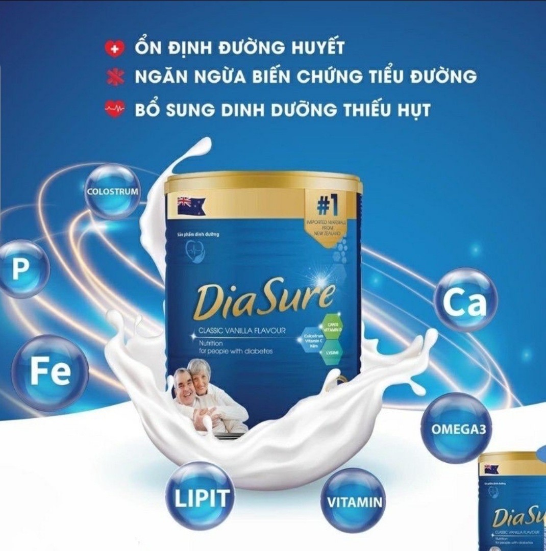 Cảnh giác với quảng cáo sữa non tiểu đường Diasure