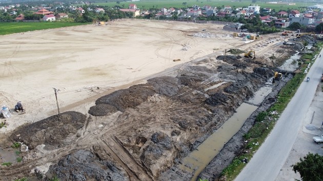 Công ty TNHH Quốc tế LV san lấp trái phép 38.617 m2