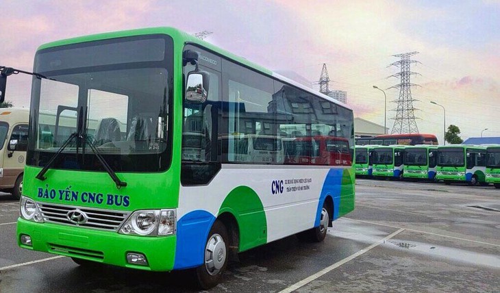 Nhà thầu Bảo Yến vận hành nhiều tuyến buýt tại Hà Nội