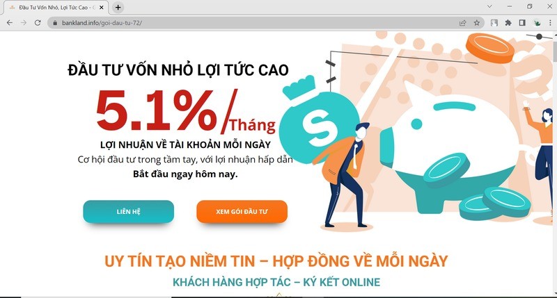 Các chiêu trò huy động vốn của mô hình “đầu tư nhỏ lợi tức lớn”