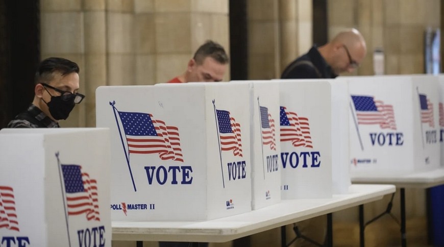 Nước Mỹ 1 ngày trước cuộc bầu cử giữa nhiệm kỳ 2022