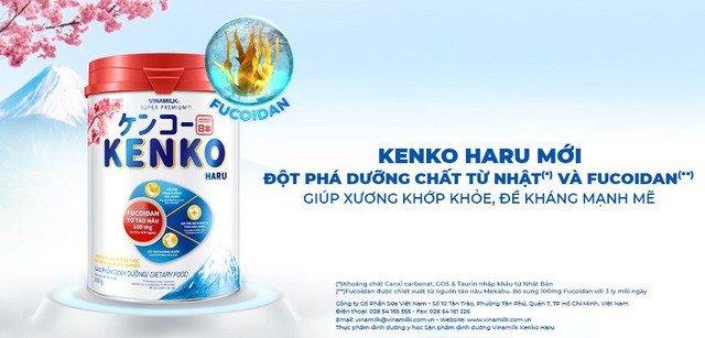 Vinamilk đưa dưỡng chất Fucoidan vào sản phẩm dinh dưỡng mới, hỗ trợ nâng cao sức khỏe hệ miễn dịch ở người lớn