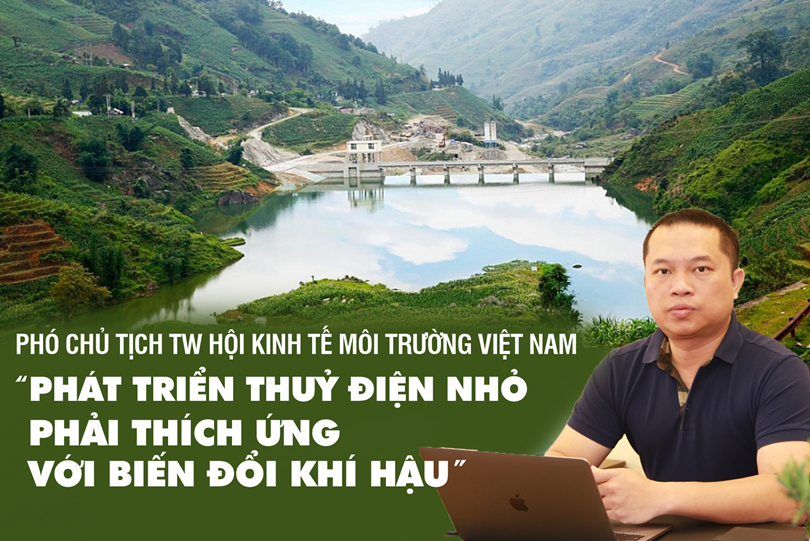 Phát triển thuỷ điện nhỏ phải thích ứng với biến đổi khí hậu