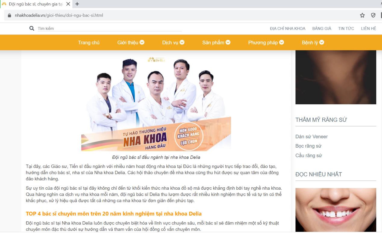 Hàng Bột (Đống Đa - Hà Nội): Nha khoa Delia ngang nhiên sử dụng nhiều nhân sự chui để khám chữa bệnh