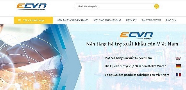 Nền tảng ECVN hỗ trợ doanh nghiệp Việt Nam xuất khẩu