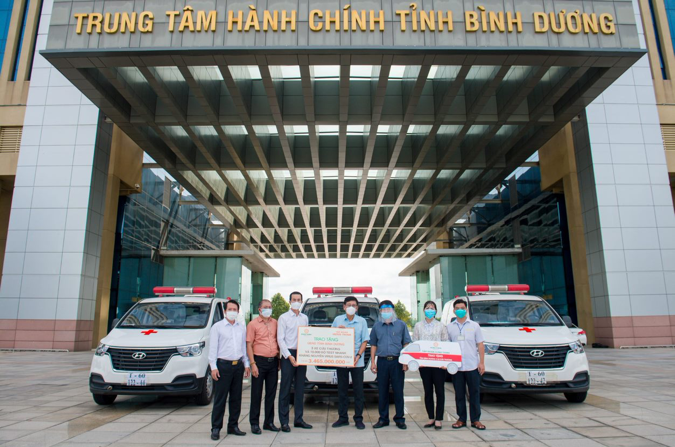 Tập đoàn Hưng Thịnh tiếp tục hỗ trợ gần 11 tỷ đồng cùng nhiều tỉnh, thành chống dịch Covid-19