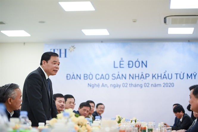 Bộ trưởng Nguyễn Xuân Cường: “TH true MILK là một đơn vị hạt nhân trong chiến lược sữa Việt Nam”