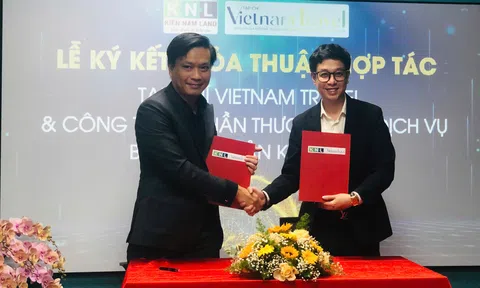 Tạp chí VietnamTravel trở thành đối tác truyền thông chiến lược của Kiên Nam Land