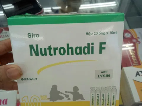 Vụ thu hồi Siro Nutrohadi F: Sản phẩm trên thị trường Hà Tĩnh liệu có đảm bảo chất lượng?