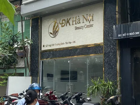 Cơ sở ĐK Hà Nội Beauty Center giả mạo Bệnh viện đa khoa Hà Nội để làm dịch vụ thẩm mỹ "chui"