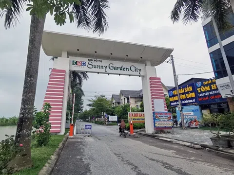 Cảnh hoang vắng ở 'khu vườn đầy nắng' Sunny Garden City