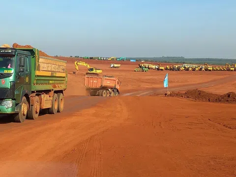 Dự án sân bay Long Thành: 20 mũi thi công xuyên Tết Nguyên đán Quý Mão