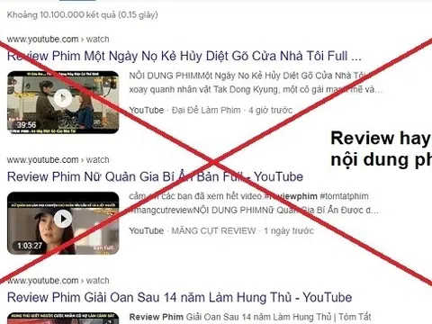 Mạnh tay với hành vi review phim