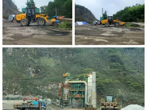 Trạm trộn bê tông nhựa không phép: Phớt lờ yêu cầu tháo dỡ