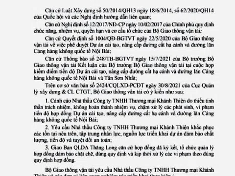 ACV mở gói thầu mới: Doanh nghiệp vừa bị Bộ GTVT cảnh cáo ‘đấu thầu một mình’?