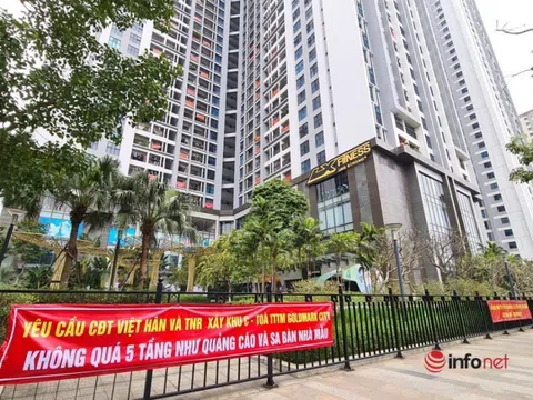 Cư dân Goldmark City ‘tố’ chủ đầu tư Việt Hân-TNR lừa dối, điều chỉnh dự án 5 tầng thành 40 tầng