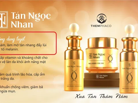 Bộ sản phẩm Tán Ngọc Nhan của Công ty THEMPHACO quảng cáo như thuốc, ‘nhập nhèm’ tên gọi?