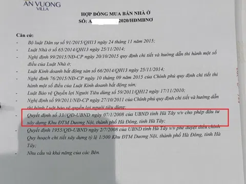 Những dấu hiệu bất thường cần làm rõ ở dự án xây 592 căn liền kề Đô Nghĩa của Tập đoàn Nam Cường