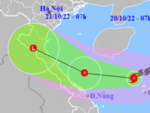 Bão số 6 khả năng đi vào đất liền từ Nghệ An - Quảng Bình