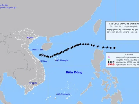 Bão số 6 suy yếu, Biển Đông khả năng đón tiếp một cơn bão trong tuần sau