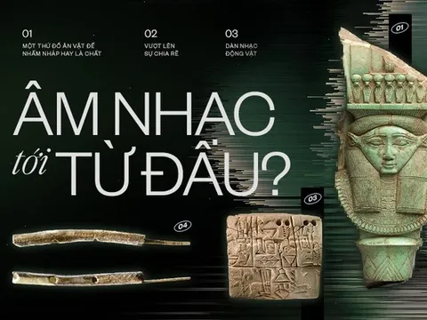 Nghe từ bé đến giờ, đã bao giờ bạn tự hỏi "Âm nhạc tới từ đâu?"