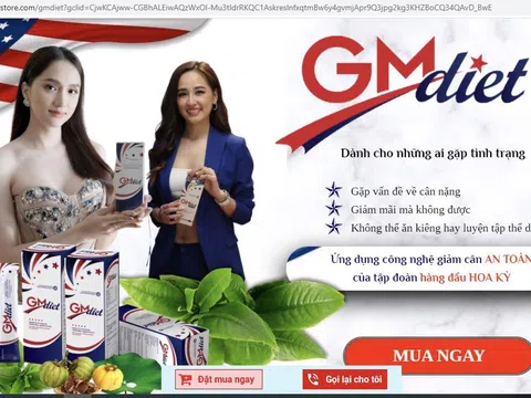 Sản phẩm giảm cân GMDIET: Bị cơ quan chức năng 'tuýt còi' vẫn rao bán rầm rộ