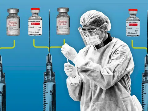 WHO cảnh báo không tiêm trộn vaccine Covid-19