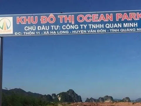 Công ty TNHH Quan Minh, chủ đầu tư khu đô thị Ocean Park nợ tiền thuế gần 148 tỷ đồng