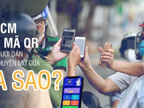 TPHCM cấp mã QR cho người dân các quận, huyện mở cửa ra sao?