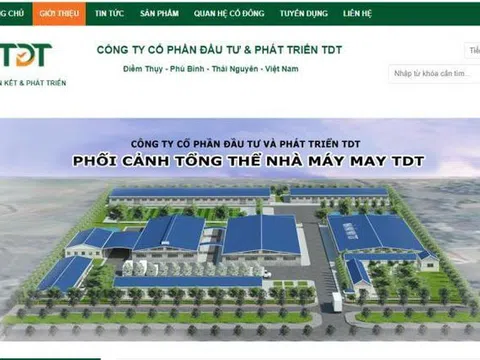 Công ty CP Đầu tư và Phát triển TDT bị xử phạt 100 triệu đồng