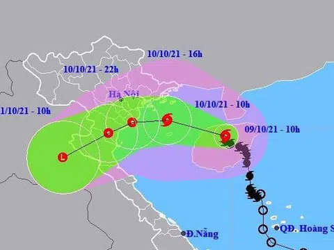 TIN BÃO KHẨN CẤP (cơn bão số 7) và các chỉ đạo ứng phó