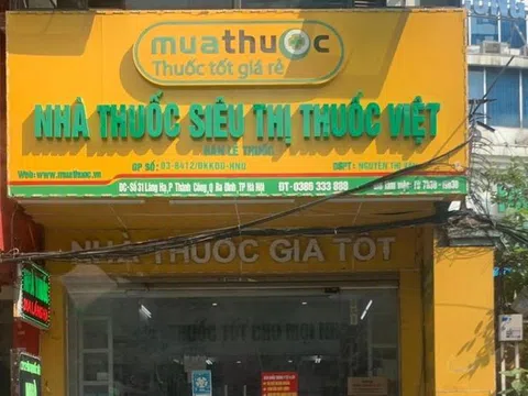 Nhà thuốc Siêu thị thuốc Việt 'ngang nhiên' bán thuốc trái quy định