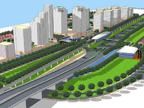 Hình hài 10 khu đô thị tương lai dọc theo tuyến Metro số 1