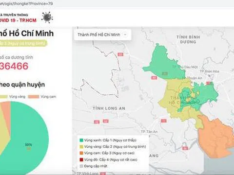 Toàn cảnh Bản đồ Covid-19 TP HCM ngày 15-11