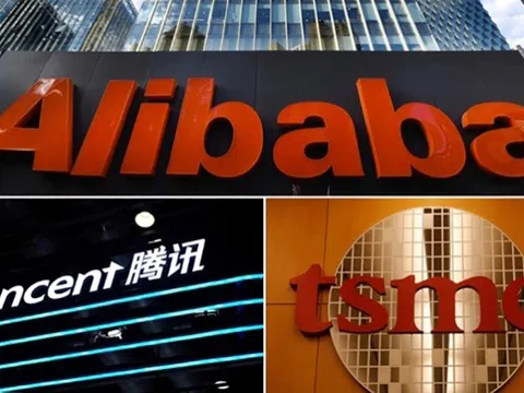 Tencent và Alibaba bị loại khỏi top 10 danh nghiệp có vốn hóa lớn nhất thế giới