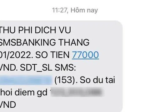 Nhà mạng không giảm cước tin nhắn, nhà băng 'ầm ầm' tăng phí SMS Banking?