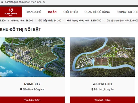 Nam Long (NLG): Hàng tồn kho và điều khó hiểu tại dự án Izumi City