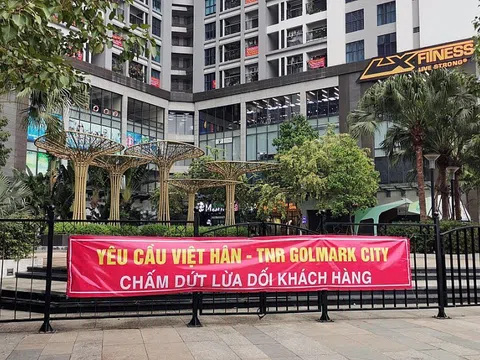 Cư dân Goldmark City tố chủ đầu tư TNR Holding “lừa dối khách hàng”