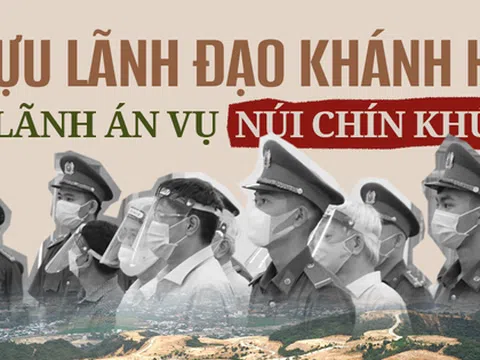 Vụ 'băm nát' núi Chín Khúc: Mức án cụ thể gắn với trách nhiệm cụ thể