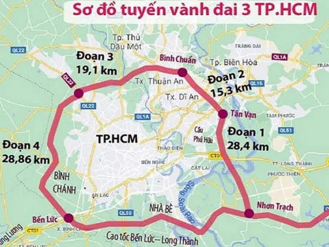 TP.HCM cần Trung ương hỗ trợ hơn 31.000 tỷ đồng để làm đường vành đai 3