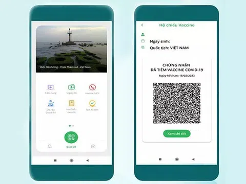 Từ ngày 15/4, Việt Nam bắt đầu cấp hộ chiếu vaccine cho người dân