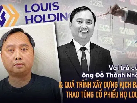 Ông Đỗ Thành Nhân thao túng giá cổ phiếu 'họ Louis' thế nào