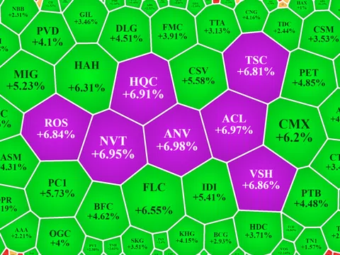 Dòng tiền hạn chế, cổ phiếu nhỏ lợi đà tăng cả loạt