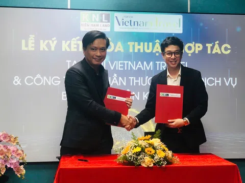 Tạp chí VietnamTravel trở thành đối tác truyền thông chiến lược của Kiên Nam Land