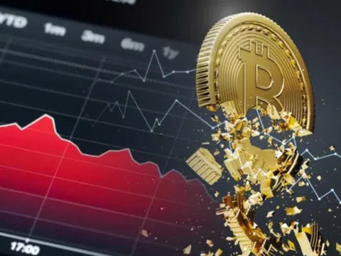 Giá Bitcoin tiếp tục lao dốc