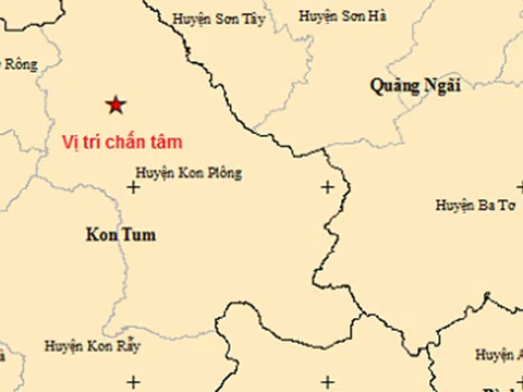 Kon Tum lại liên tiếp động đất