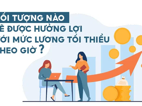 Đối tượng nào sẽ được hưởng lợi với mức lương tối thiểu theo giờ?