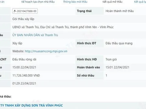 Hiện tượng “độc quyền” nhà thầu và dấu hỏi cần làm rõ